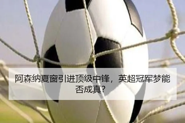 阿森纳夏窗引进顶级中锋，英超冠军梦能否成真？